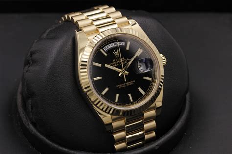 new gold rolex day date|rolex day date gold 40mm.